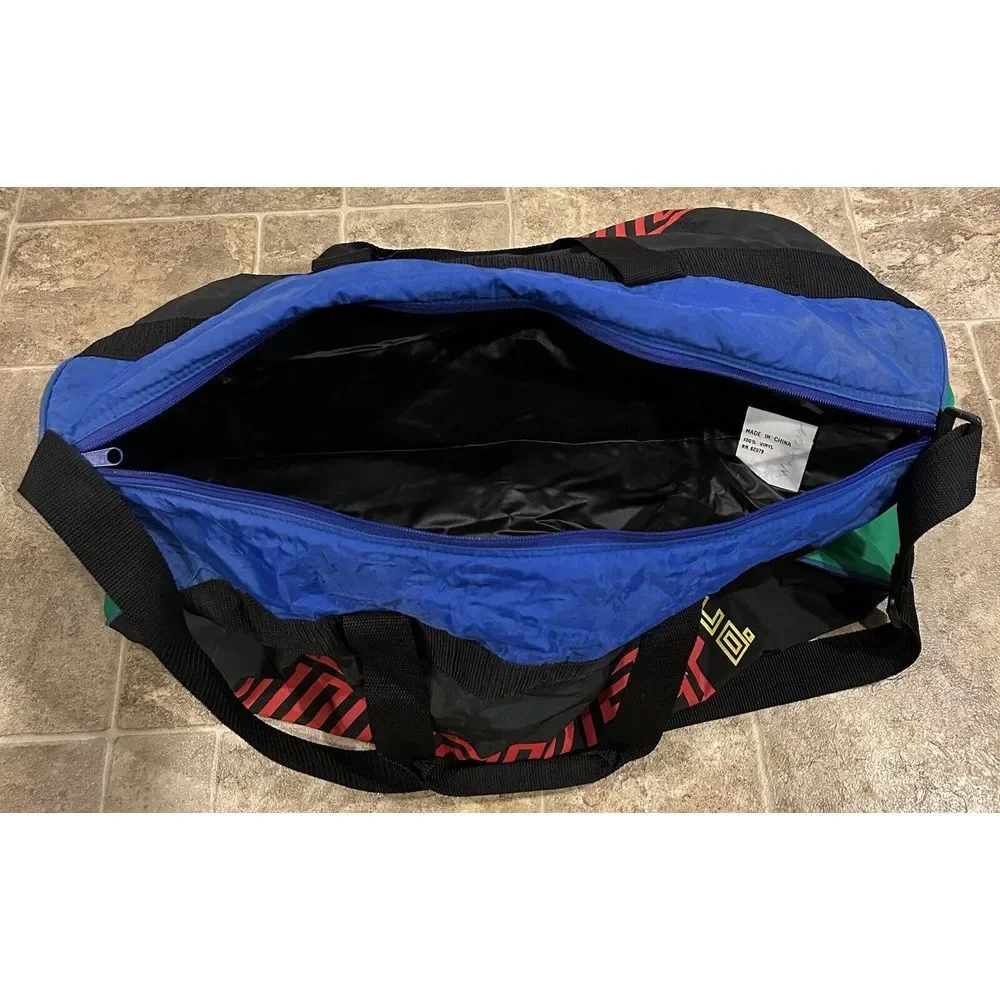 Vintage Disney Mickey Colorblock‎ Duffel Bag